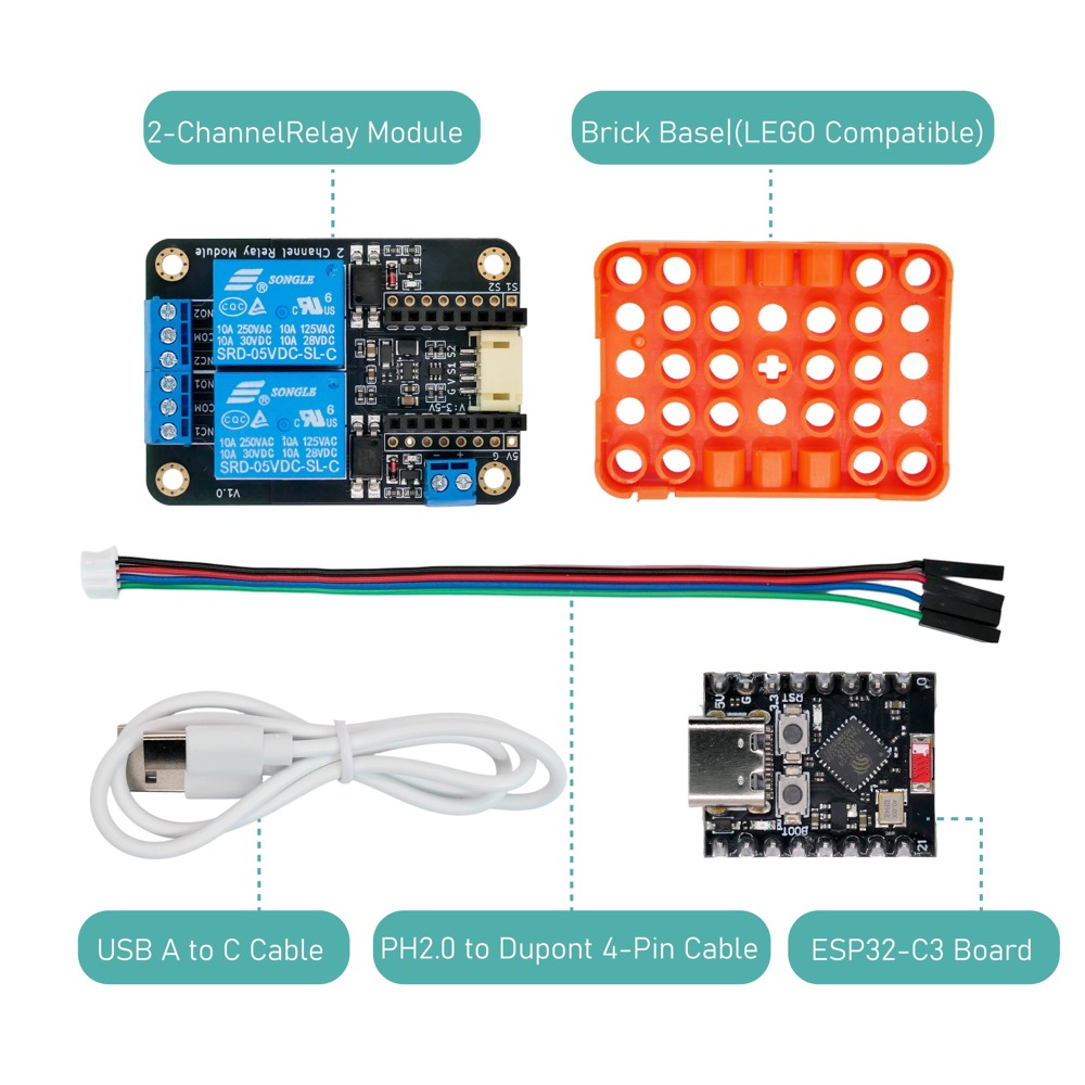 2CH Relay Module Input5V Activ - Esp32 Uart Module 评论和价格