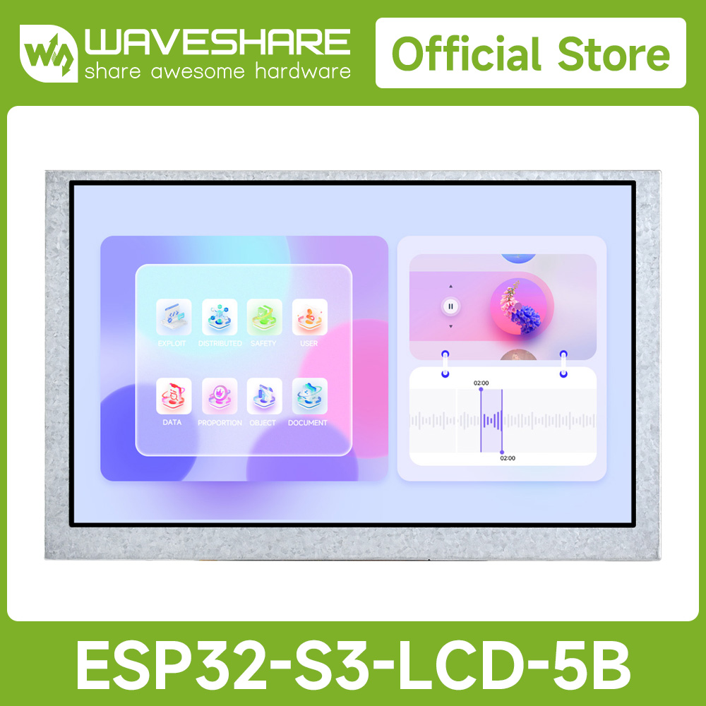 Waveshare ESP32-S3 5inch Capac - Esp32 Development Board 评论和价格