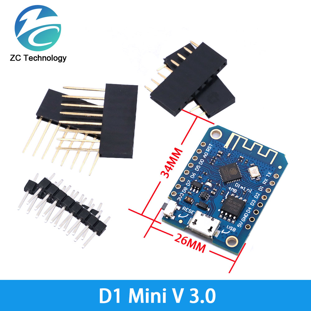 D1 Mini ESP8266 ESP-12F CH340G - Esp8266 Nodemcu 评论和价格