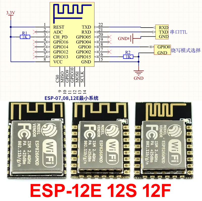 ESP32 ESP-32S ESP-12E ESP-12F  - Esp32 Wifi Bluetooth Module 评论和价格